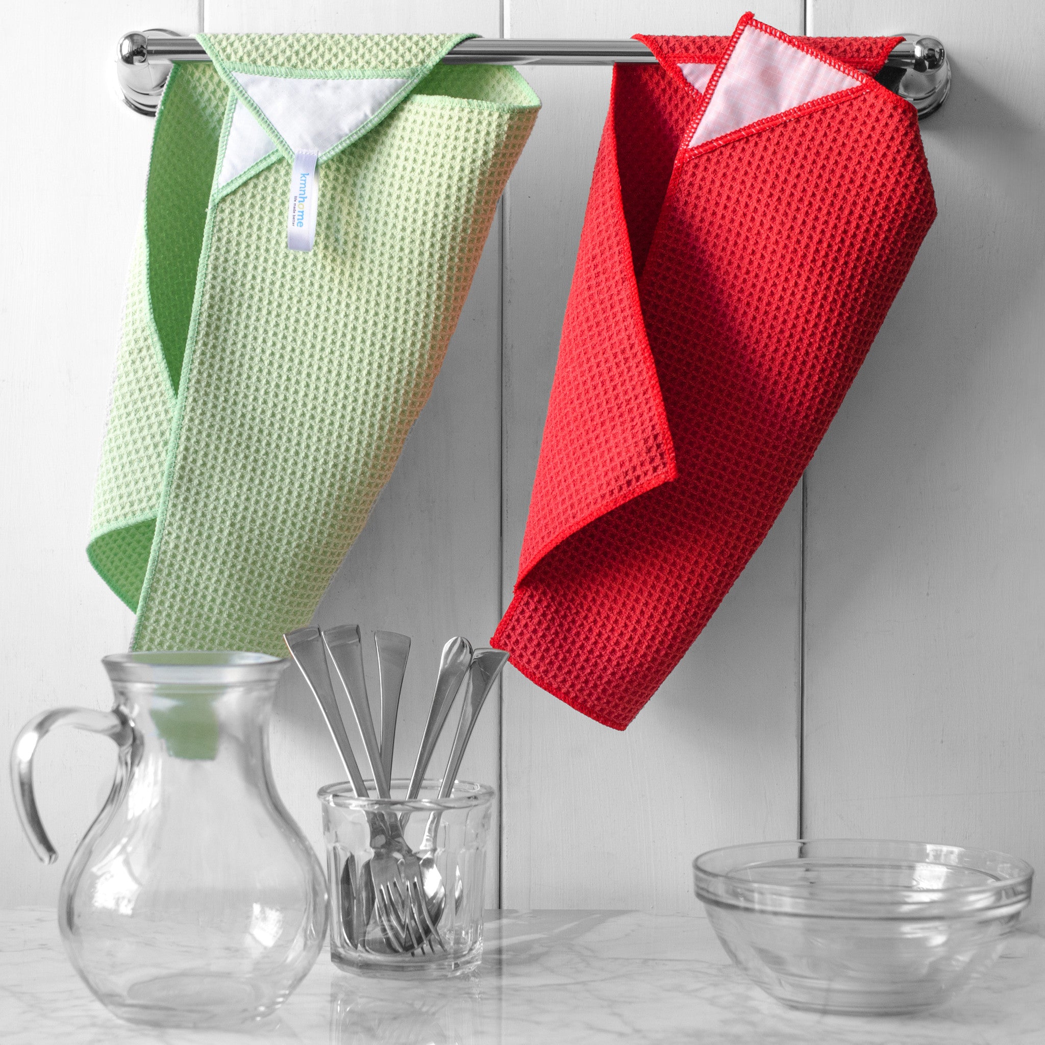 Kitchen Towels with Hanging Loop - Multipurpose Use